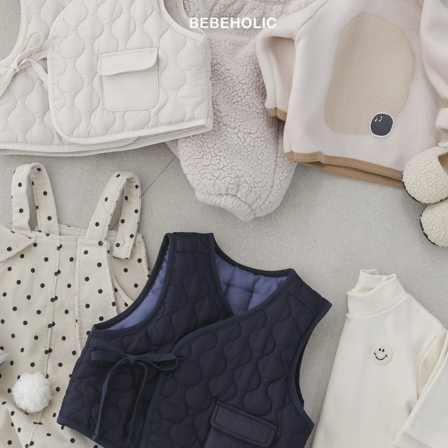 《予約》bebeholic ¨ hangari quilting vest