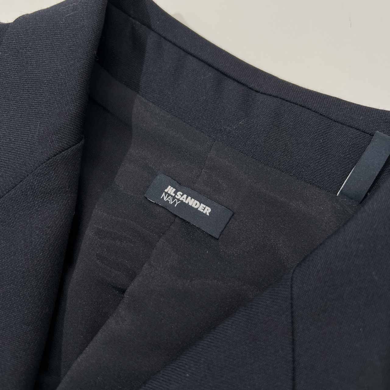 イタリア製 JIL SANDER NAVY ジルサンダー ネイビー デザイン 3B
