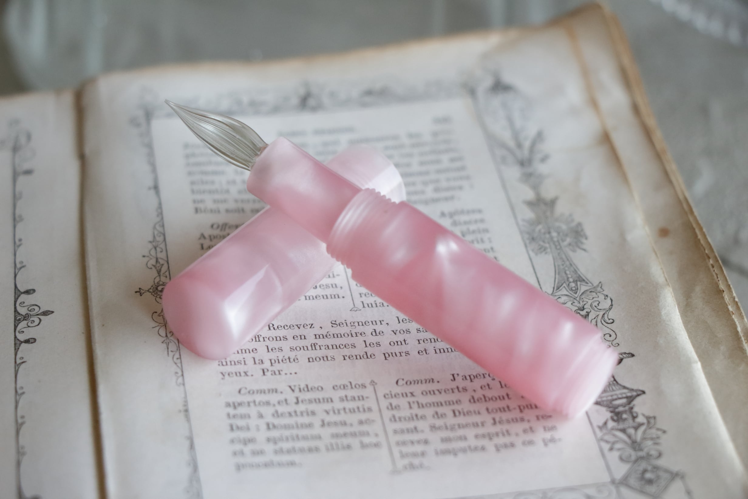 ガラスペン　ハンドメイド 8112f8ecdde21b0feb9fb32fa6d491