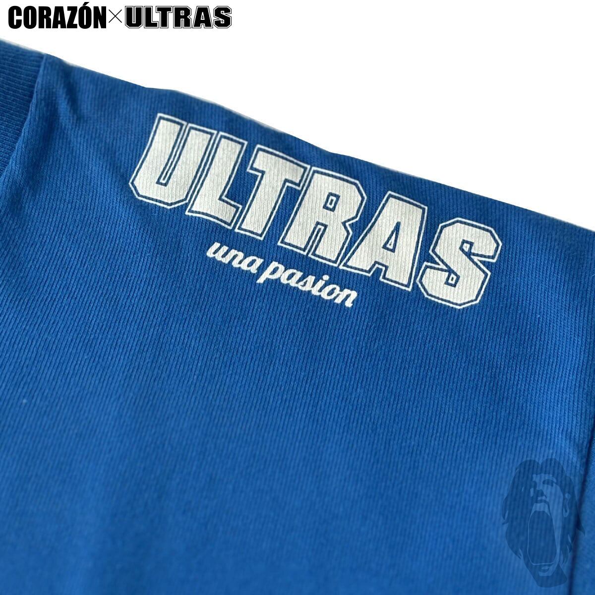 ULTRAS】CORAZÓN no.12 Tシャツ ブルー | CORAZON OnlineShop