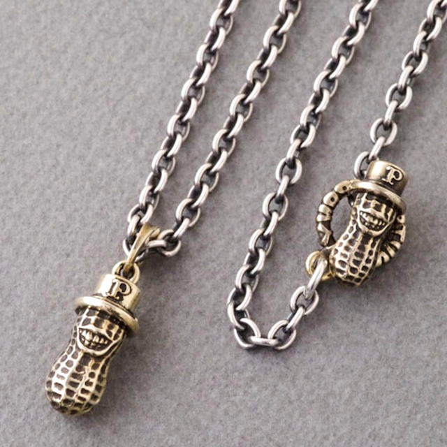 MEDIUM PEANUTS BRASS ＋ PEANUTS  CHAIN