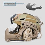 ハーフシールマスク FMA タクティカル ヘルメット アクセサリー ミリタリー サバゲー フェイスシールド フェイスガード マスク