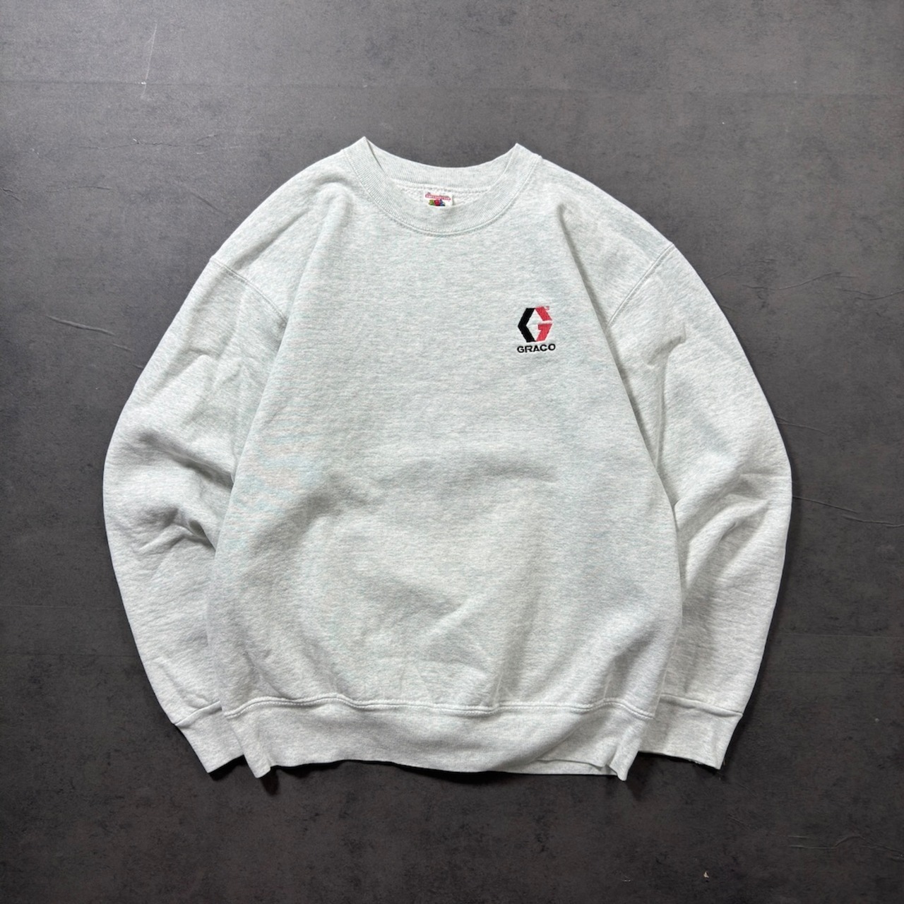 90s FRUIT OF THE LOOM sweatshirt "made in USA" 企業系 M 古着 - 1