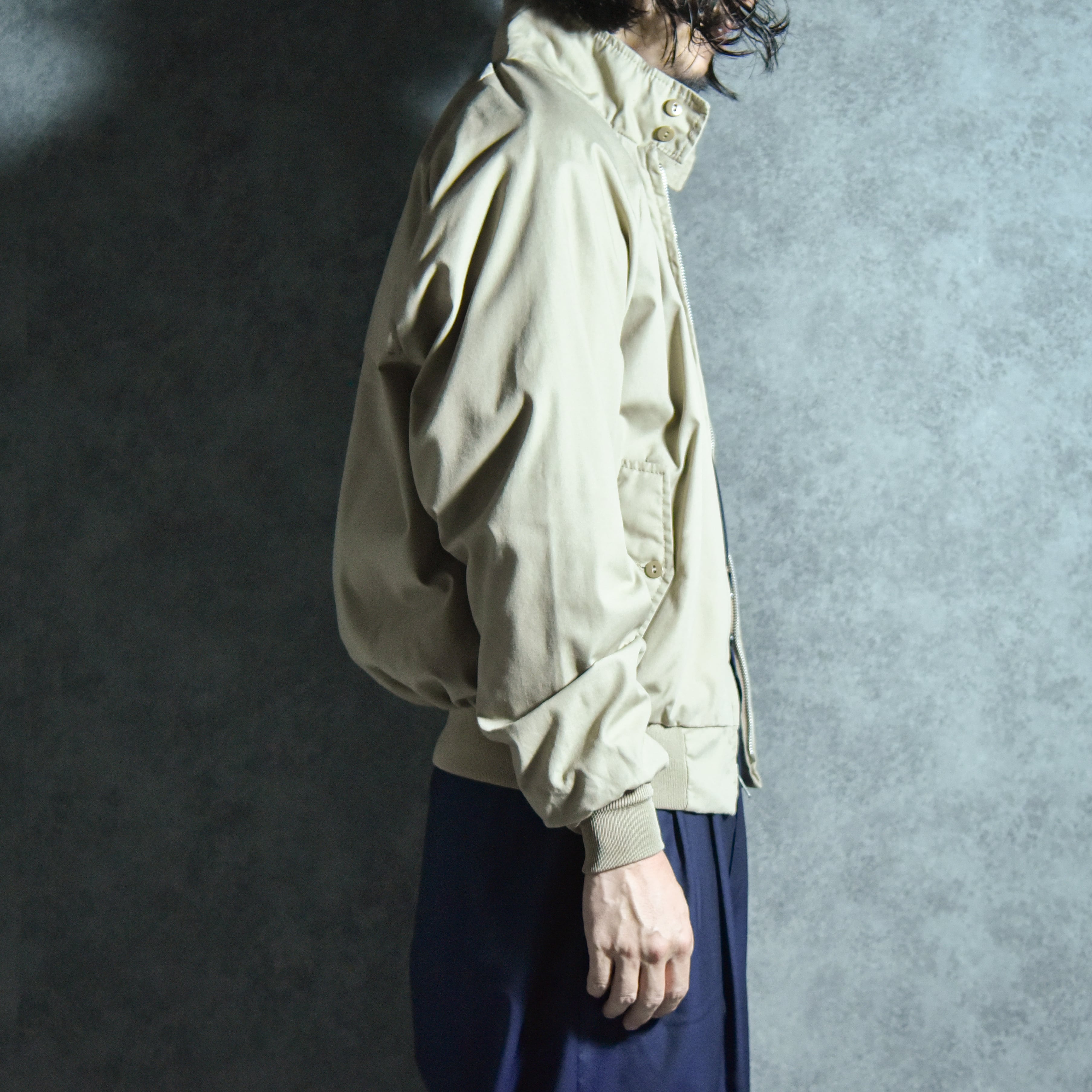 80-90s AMERICAN JAC Harrington Jacket Made in USA アメリカン