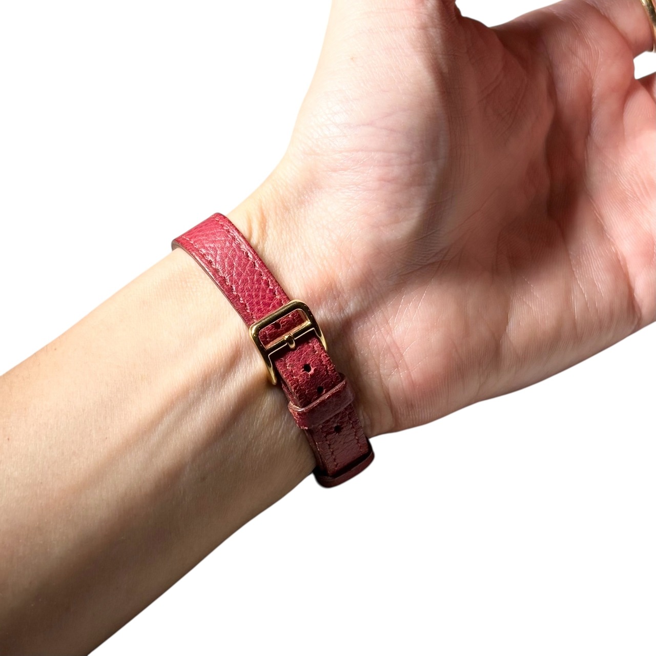 vintage HERMES quartz watch “Meteore”