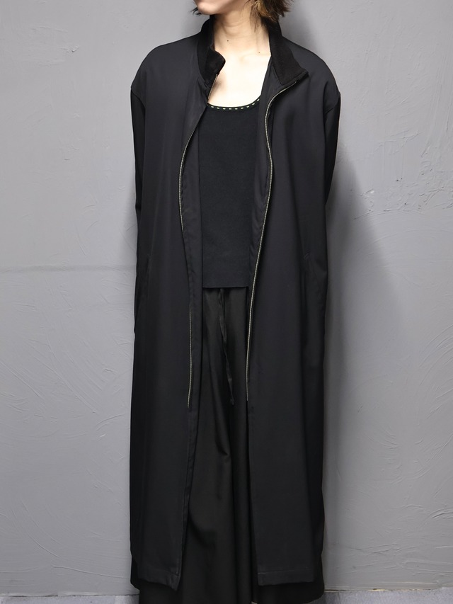 【Y's for men】zip design long coat