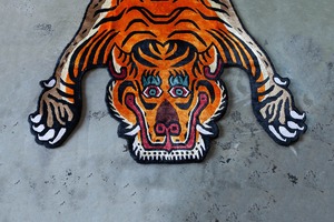 Tibetan Tiger Rug 《Lサイズ•シルク002》チベタンタイガーラグ