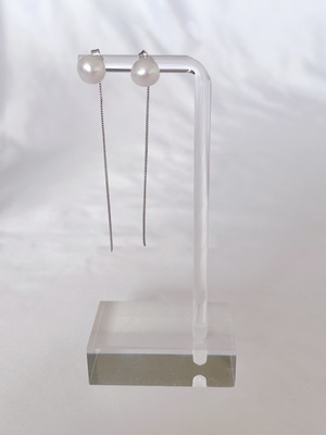 pearl stud 2way pierce