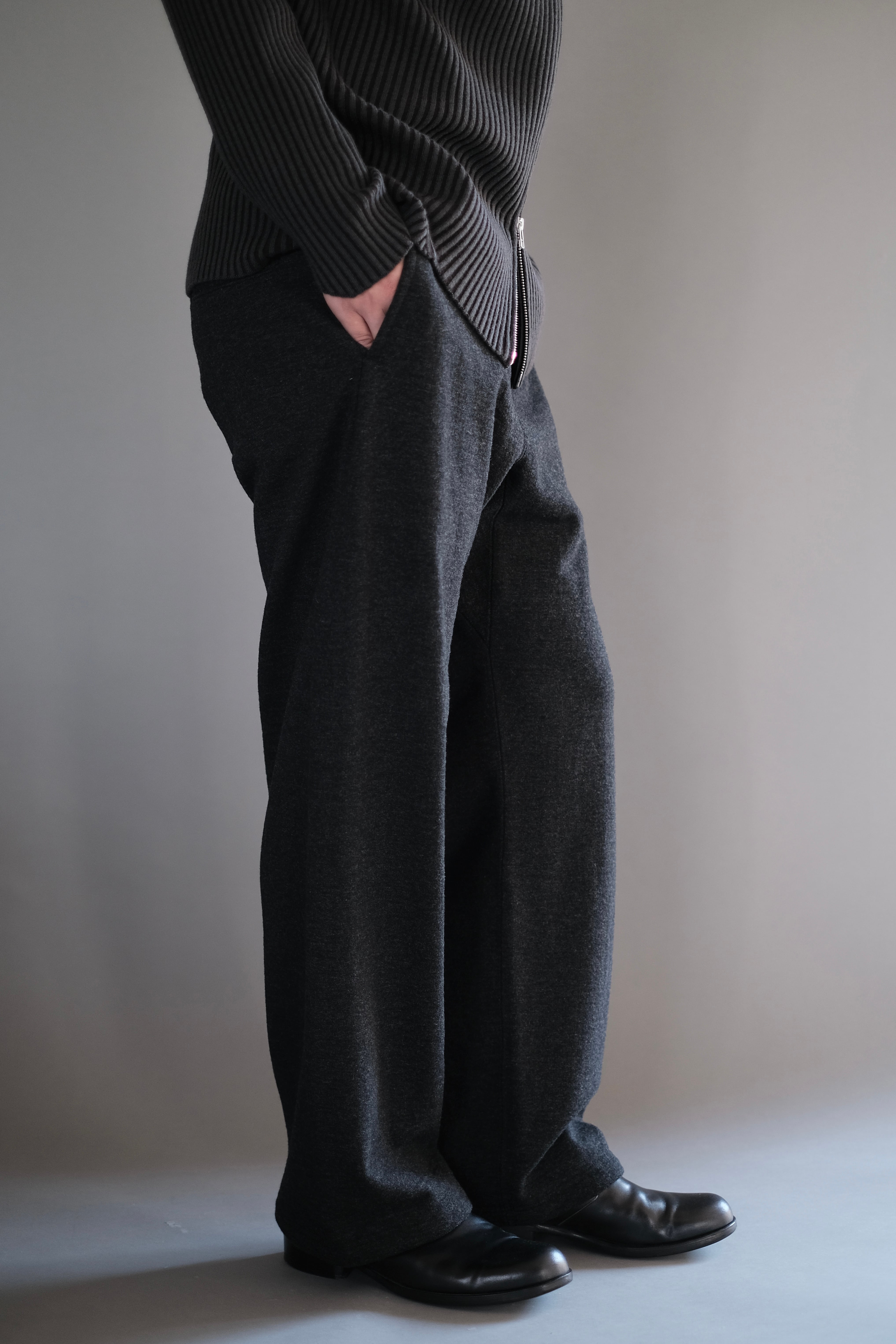 SLOPESLOW / WOOL FRENCH TERRY TRUCK PANTS | LIVING