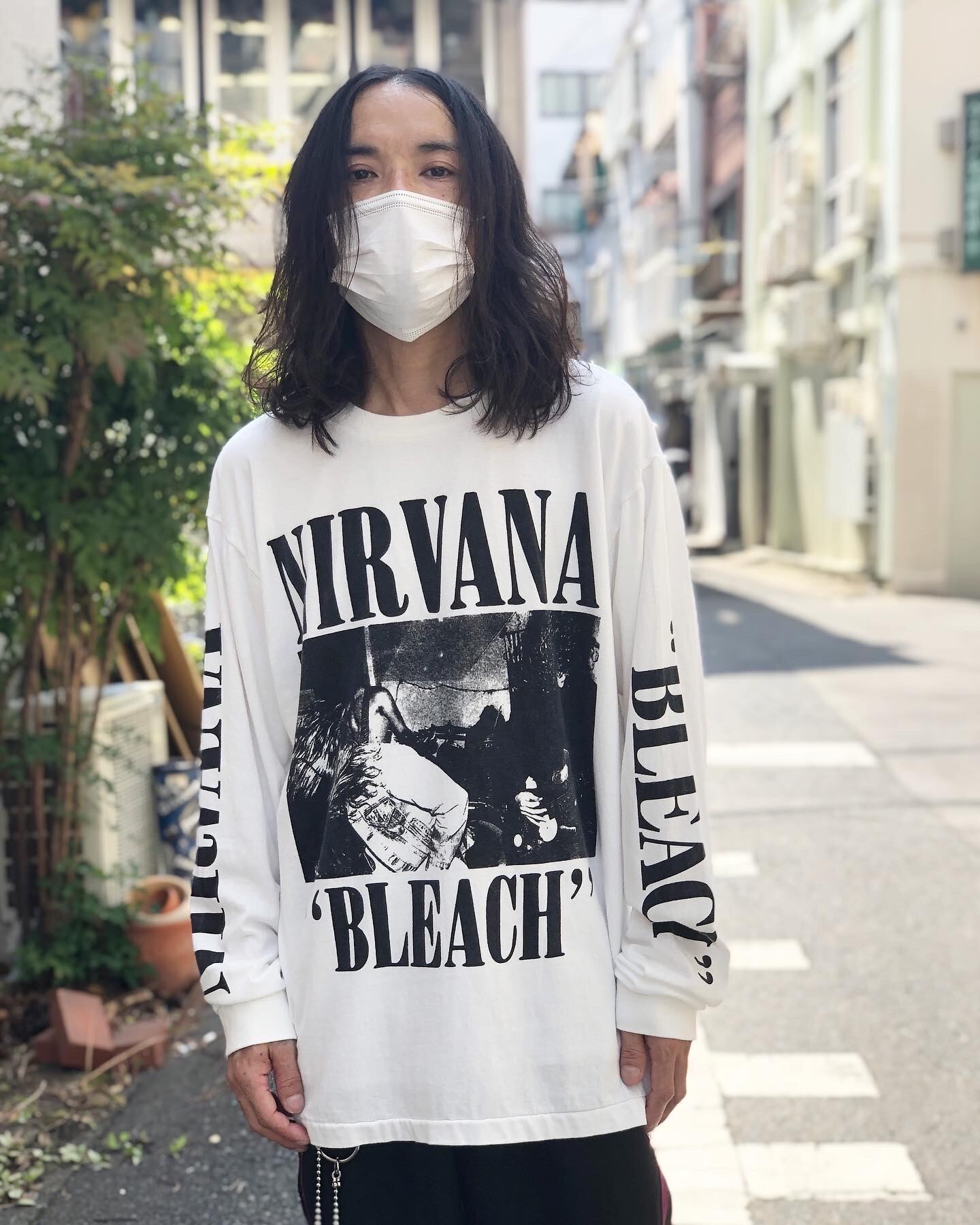 〜90s nirvana bleach ロンT Tシャツ