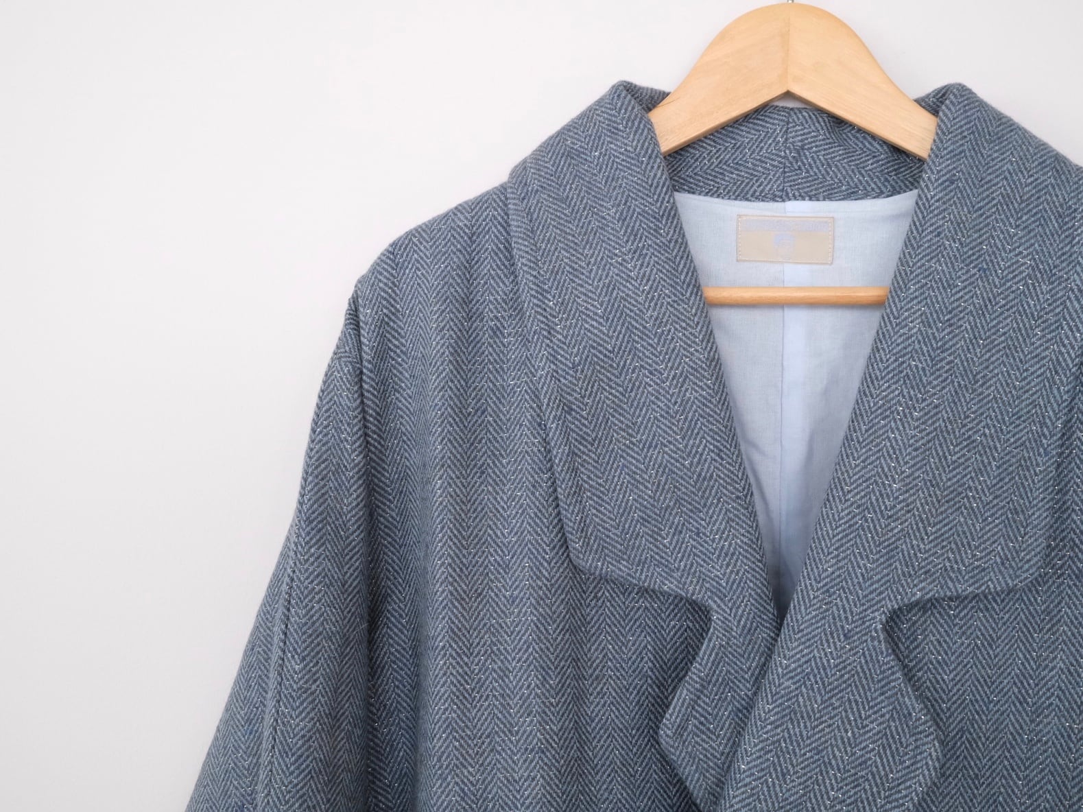 HOMELESS TAILOR”Batten Jacket Sax' | Lapel online store HOMELESS TAILOR”Batten Jacket Sax' | Lapel online store