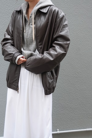 90s leather jacket