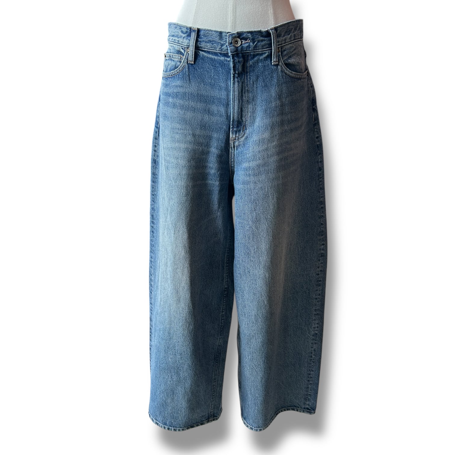 ”WOMEN'S” BAGGY DENIM-Vintage【RILATO】バギーデニム(リラ―ト)