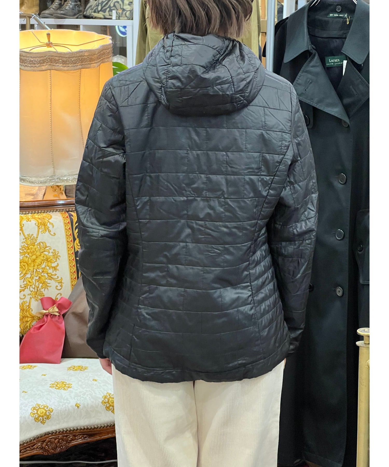 Patagonia Nano Puff hoodie レディースS ブラック パタゴニア ナノ