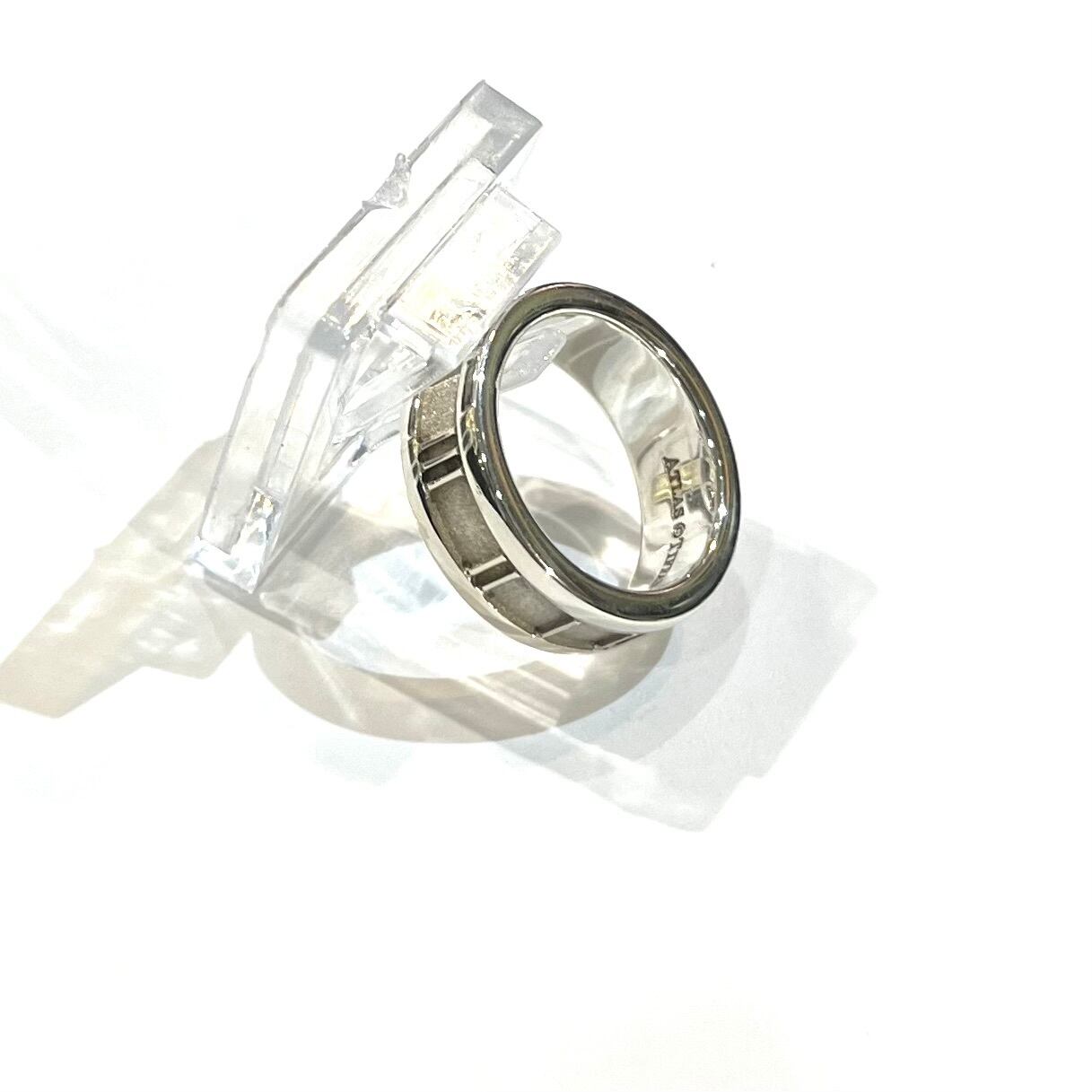 TIFFANY&CO】【6号】2412時を纏う シルバー925アトラスリング指輪