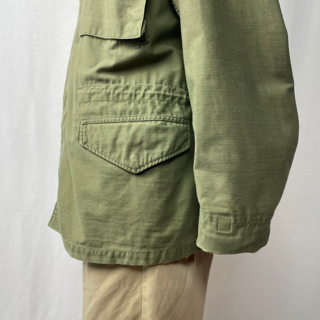 71年納品 70年代 U.S.ARMY 米軍実品 M-65 2nd ミリタリー フィールド 