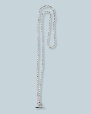 ellipsi necklace -silver-