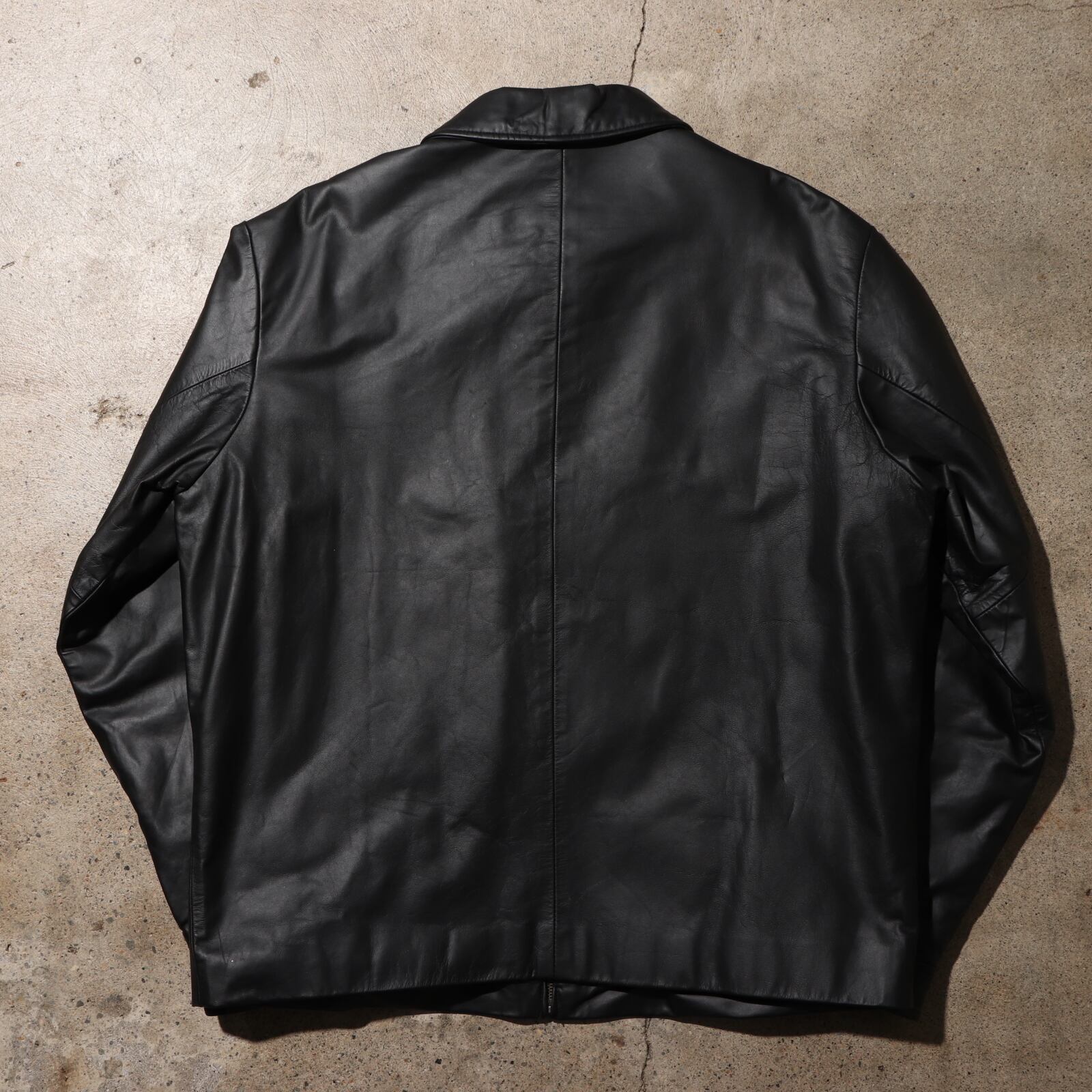 美品 L OLD GAP 90s レザージャケット オールドギャップ 黒 本革 | ENCOUNT