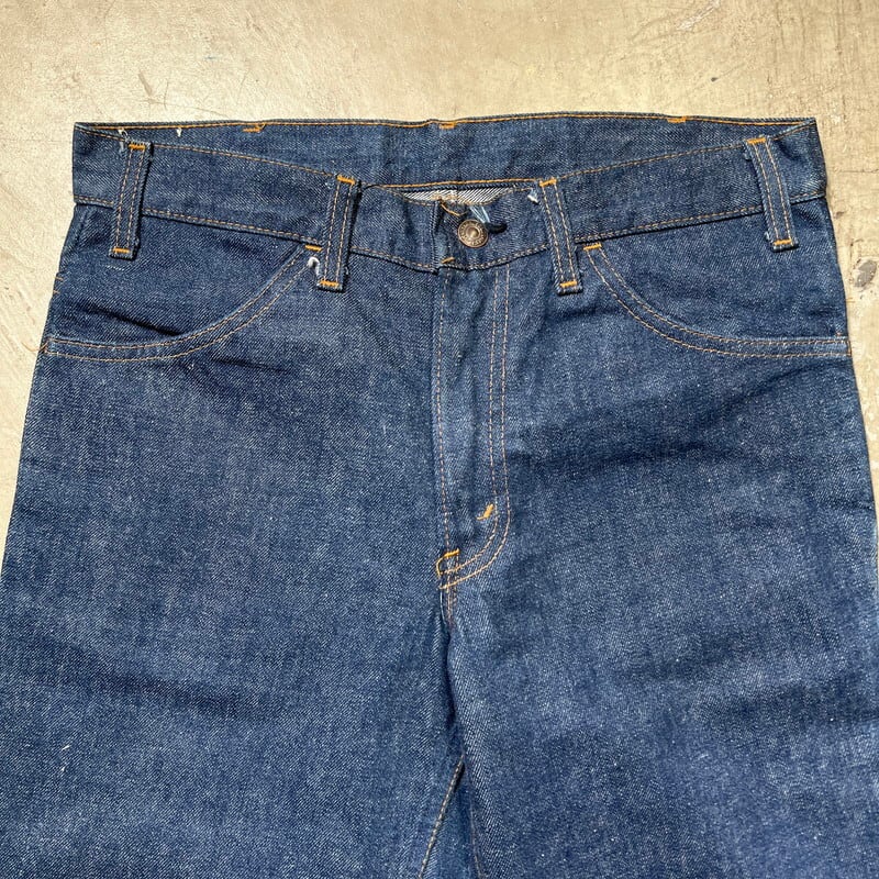 希少70s 77年製　リーバイス（Levi's）684 フレアデニム　ベルボトム裾幅335cm