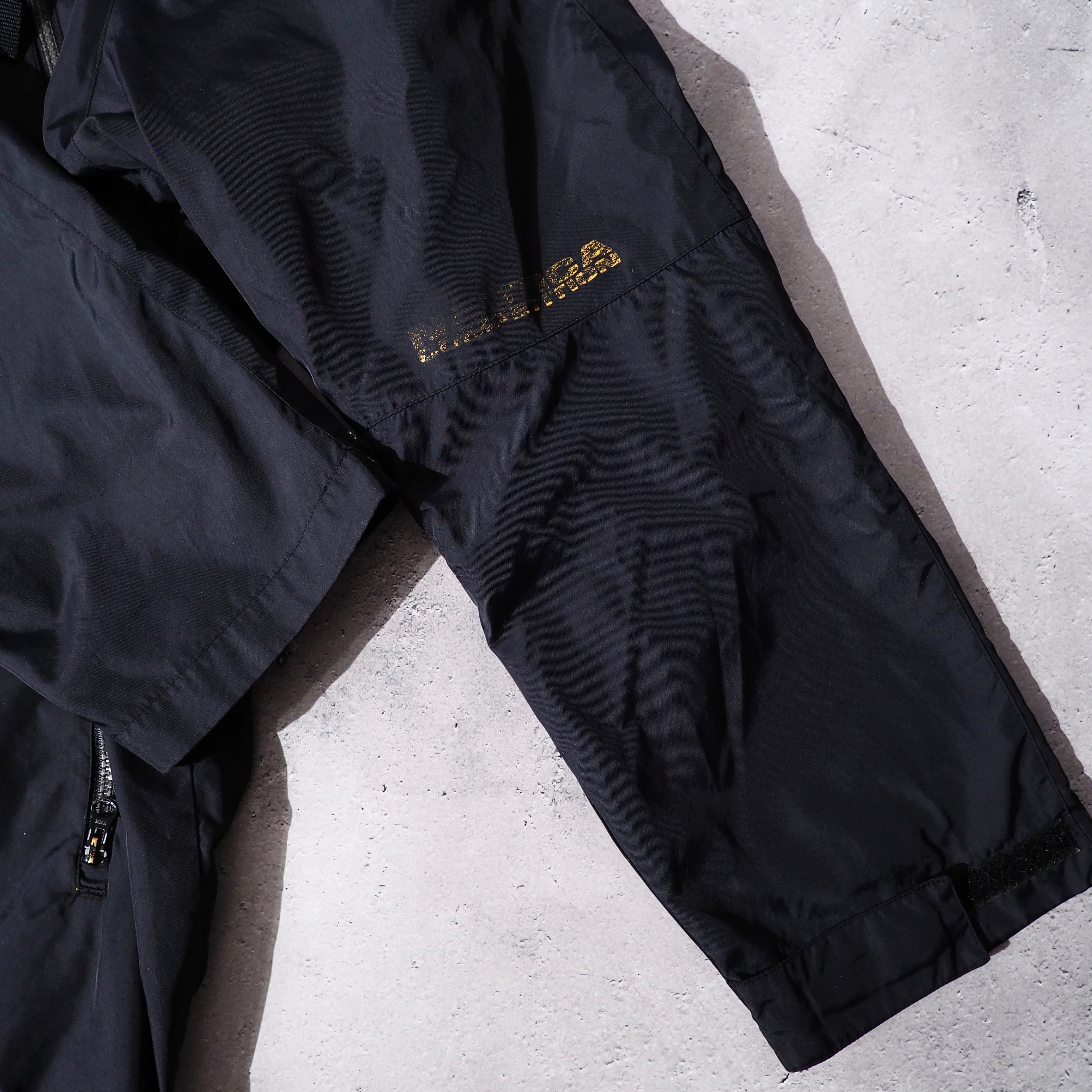 1990s ” NAUTICA competition ” Diagonal zip Technical High neck 2 - way jacket