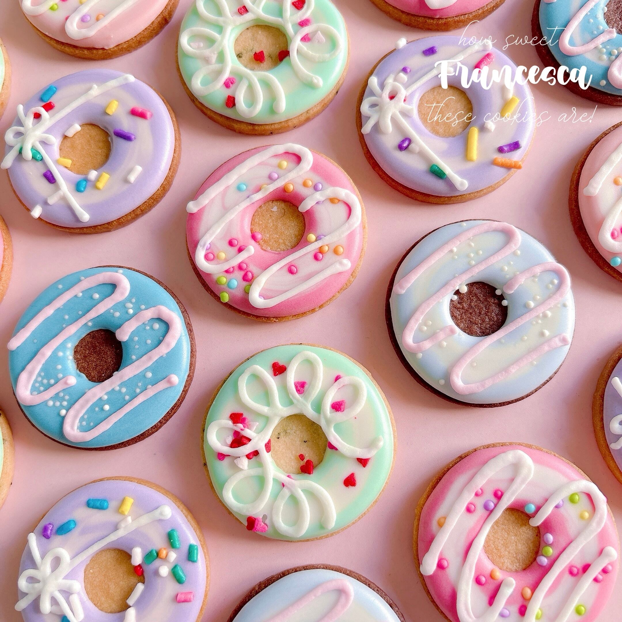 【最短発送・賞味期限10/23】MINI DONUT COOKIES