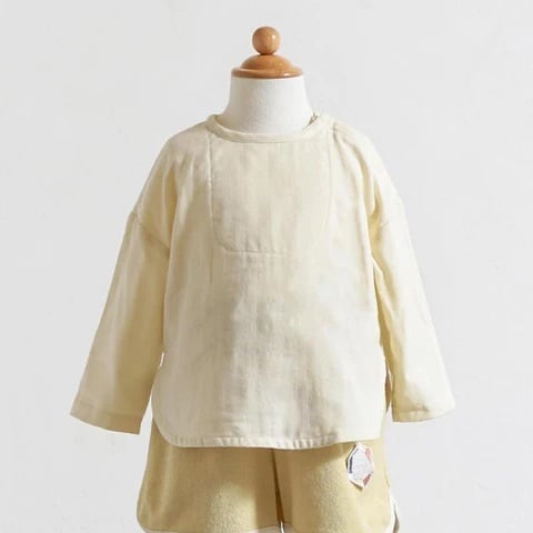 Hommage de NAOMI ITO / オヒナルシャツ / クリーム / 80-90cm・90−100cm