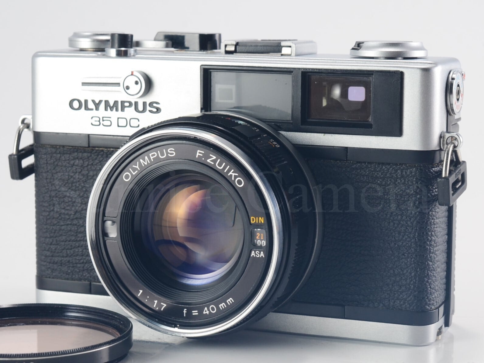 OLYMPUS 35DC / F.Zuiko 40mm F1.7 後期型 整備済 ネガフィルム付