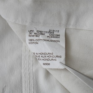 Dickies Sherwin-Williams white painter pants [W31.5L29相当] 古着