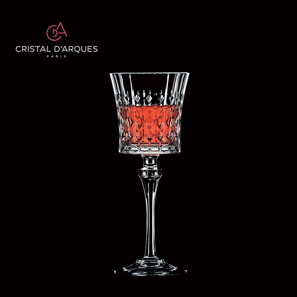 クリスタルダルク レディーダイヤモンド ワイングラス 190ml | Bar and