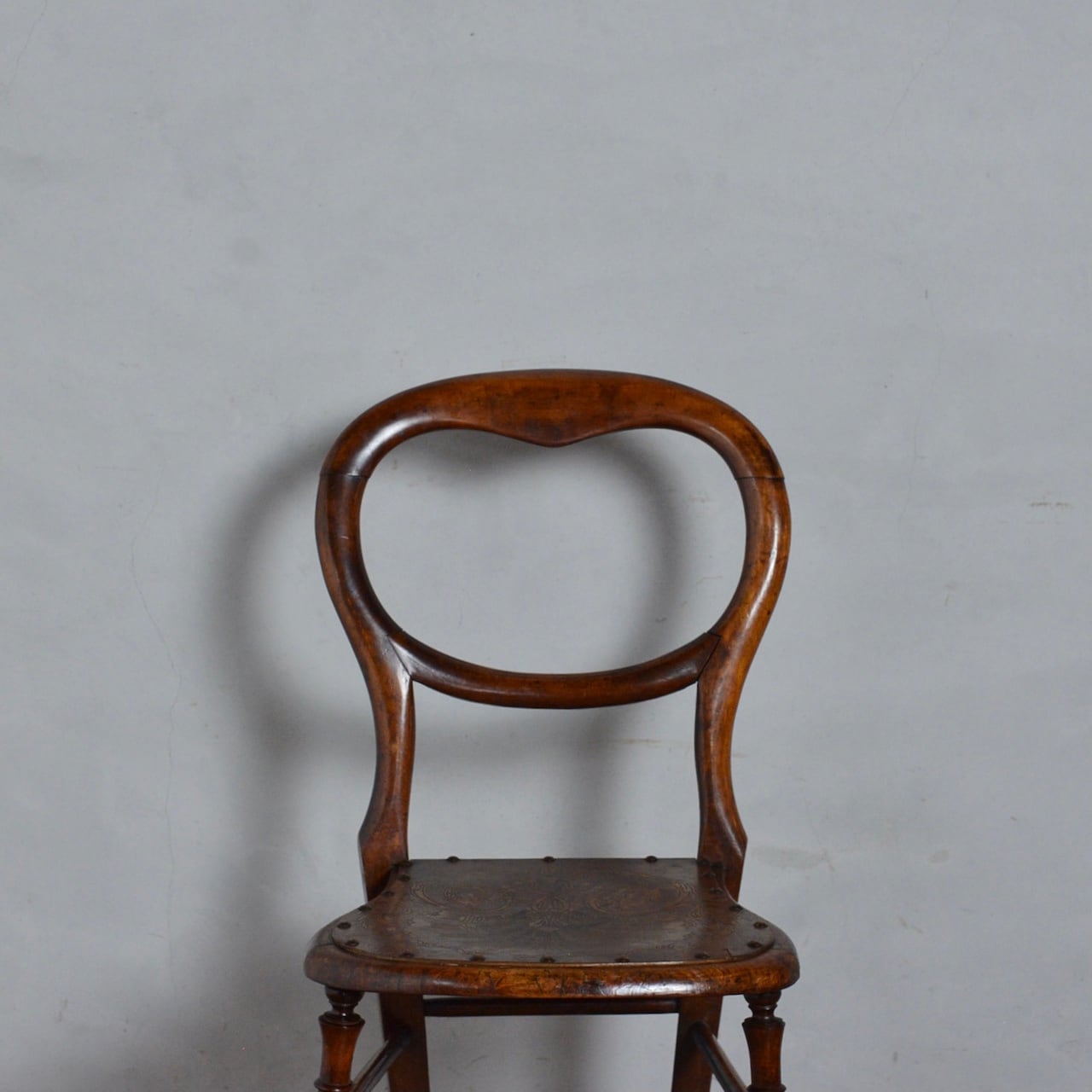 ぼん　バルーンバックチェア アンティーク ビンテージ Balloon Back Chair / バルーン バック チェア〈ダイニング チェア