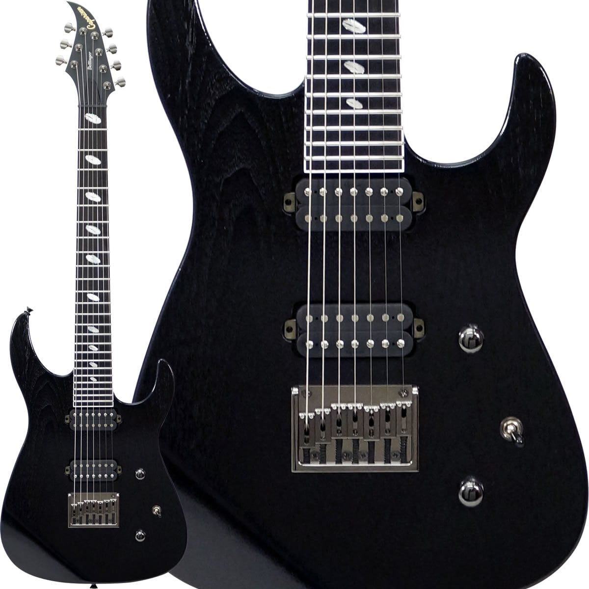 Caparison Dellinger 7-WB-FX EF (Transparent Charcoal Black) [USED