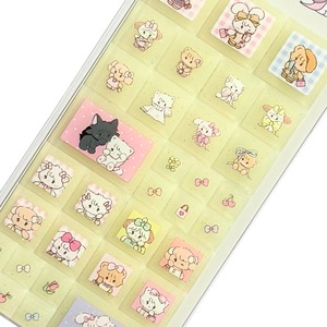 サンスター文具　Lil ala mode　タイルシール/リボン