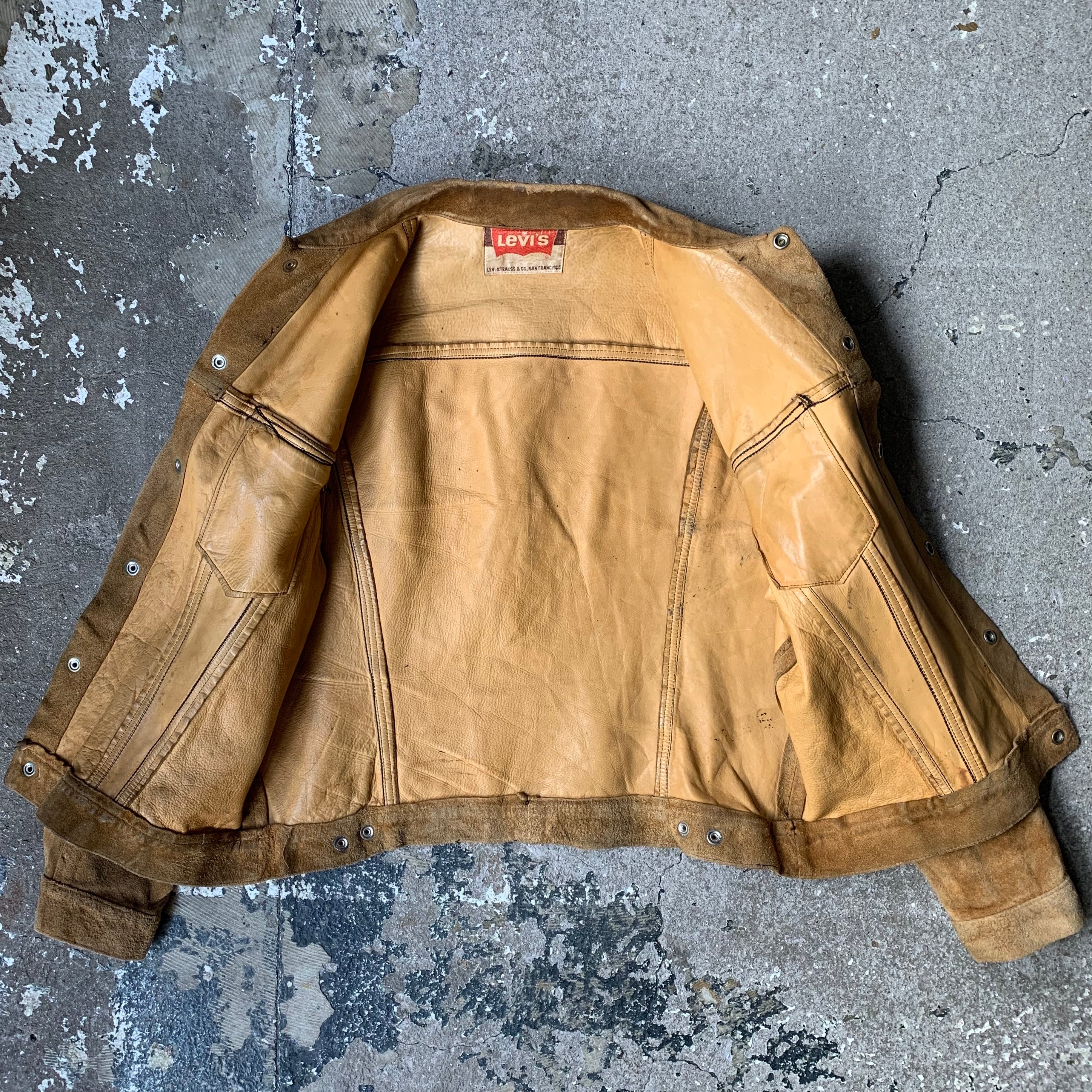 60's Levi's suede leather jacket 3rd type | coug（カーグ）｜熊本県