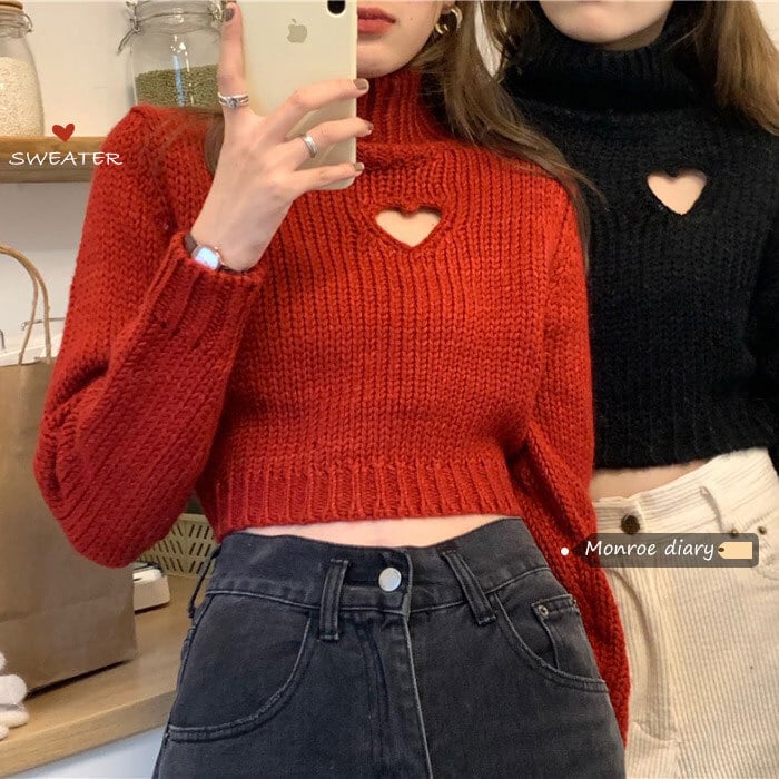 レッドセーター レディーススプリングウィンターショートジャケット ロング 春物 冬物 モンロー49248776113