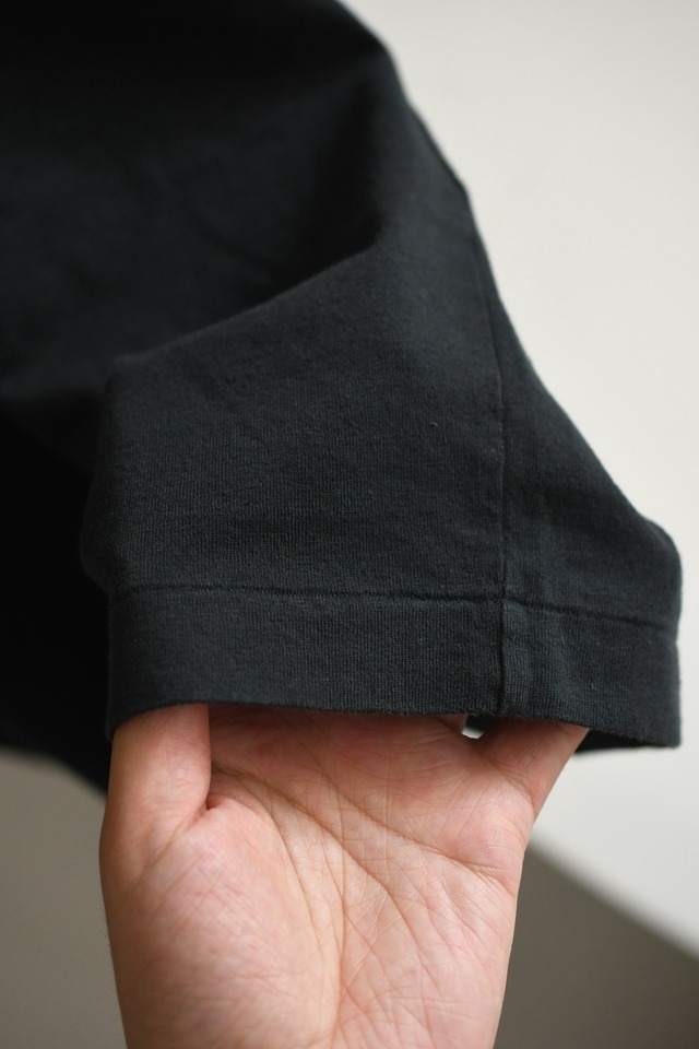 Nikki ESSENTIAL PIECES / cotton flax ramie Pocket Tee (MIX)