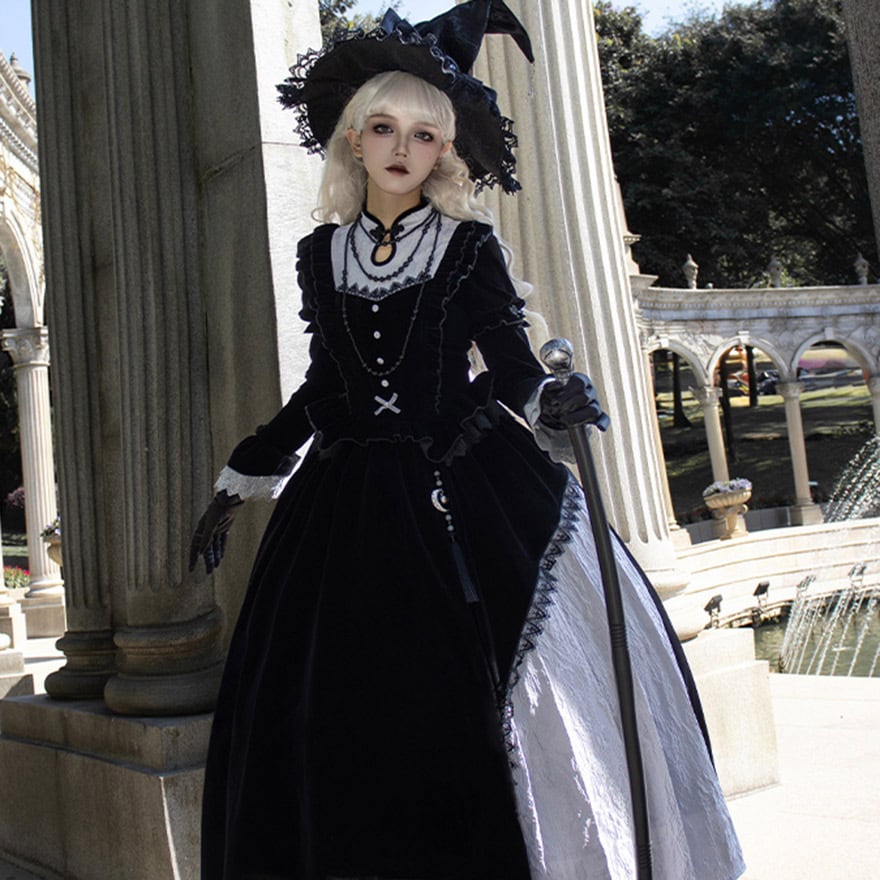 ゴスロリ通販 With U ゴスロリ PUJI オリジナル 帽子 三角帽 ハット