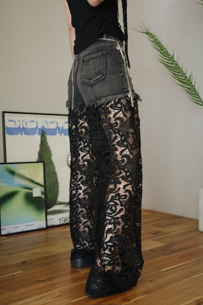 osrs オシリス ストーンレースドッキングパンツ　ブラック　M ストーンレースドッキングパンツ/ブラック | osrsofficial