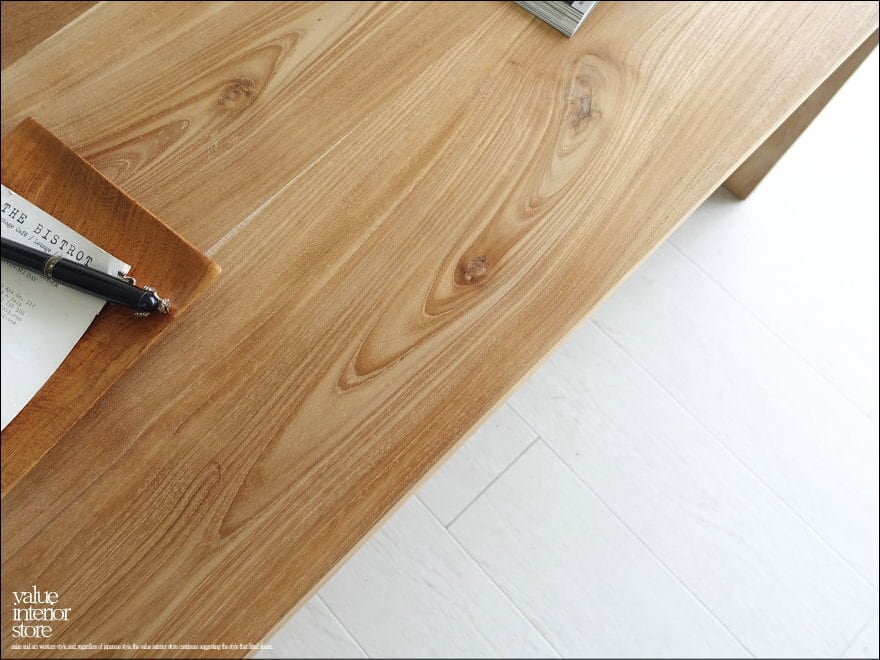 チーク無垢材 リビングテーブルTurel/150N 座敷机 座卓 センター