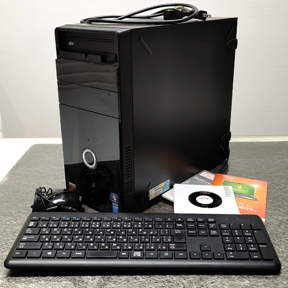 デスクトップパソコン・i5-4440（3.1GHz）・メモリ4GB・HDD500GB 