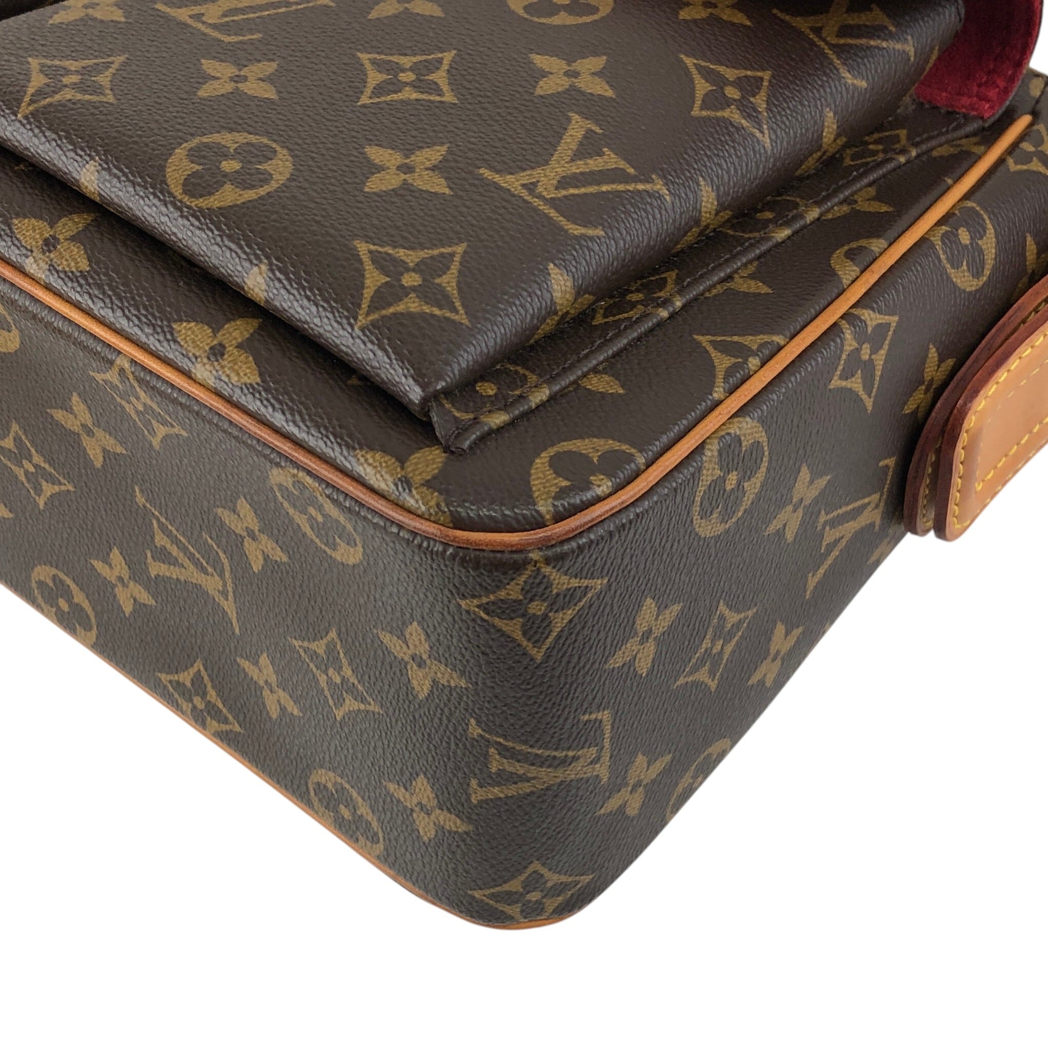 LOUIS VUITTON ルイヴィトン モノグラム ショルダーバッグ ブラウン