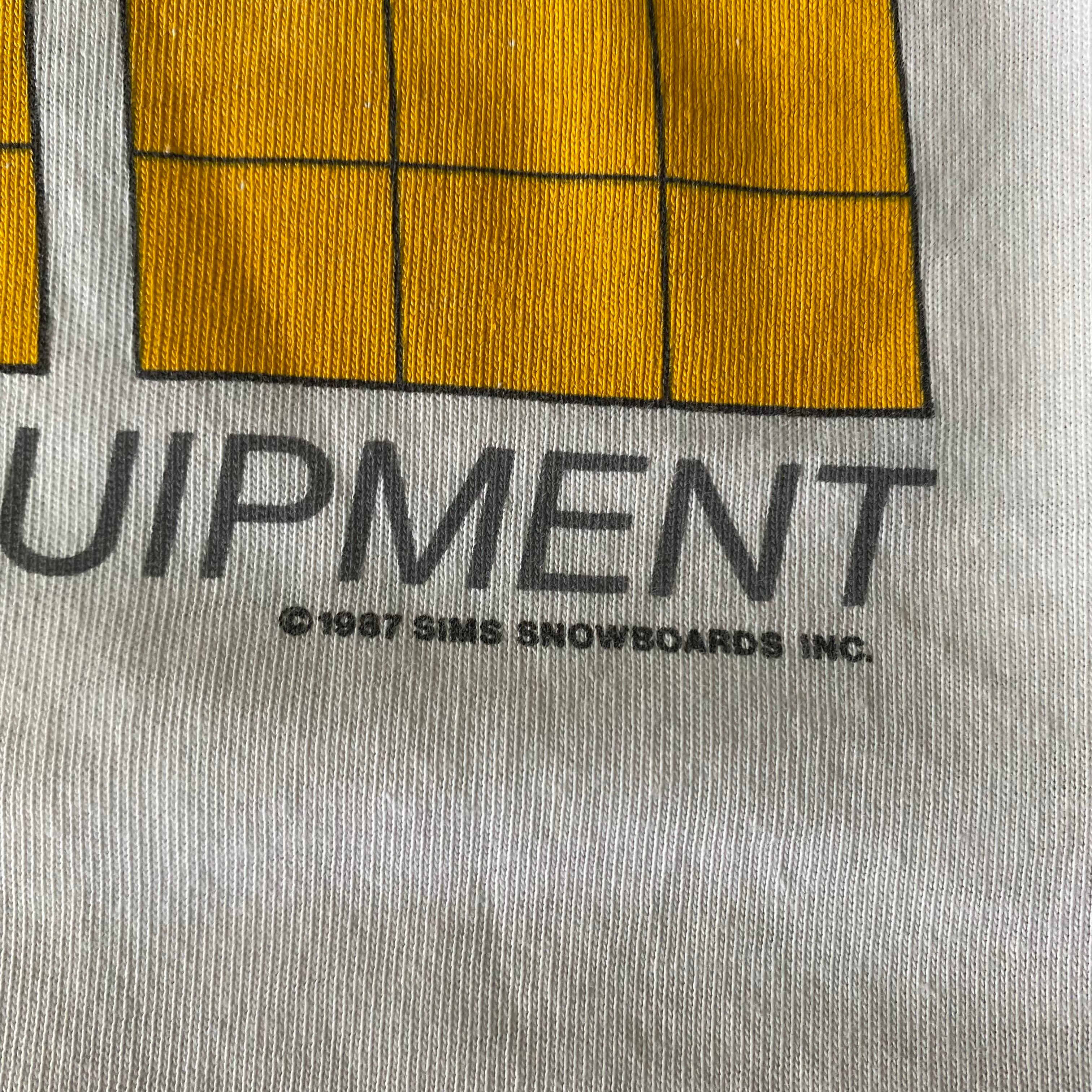 80s Sims snowboards T-shirt | What