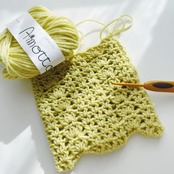[Pattern] シェルストライプ巾着
