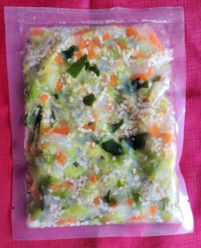 豚肉と野菜のごはん 150g 手作りドッグフード ヘルシー 国産 無添加 ヒューマングレード 健康維持