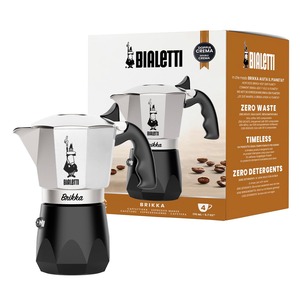【在庫のみ】BIALETTI(ビアレッティ) ブリッカ NEW 4カップ 直火式 (コーヒー エスプレッソ マキネッタ)
