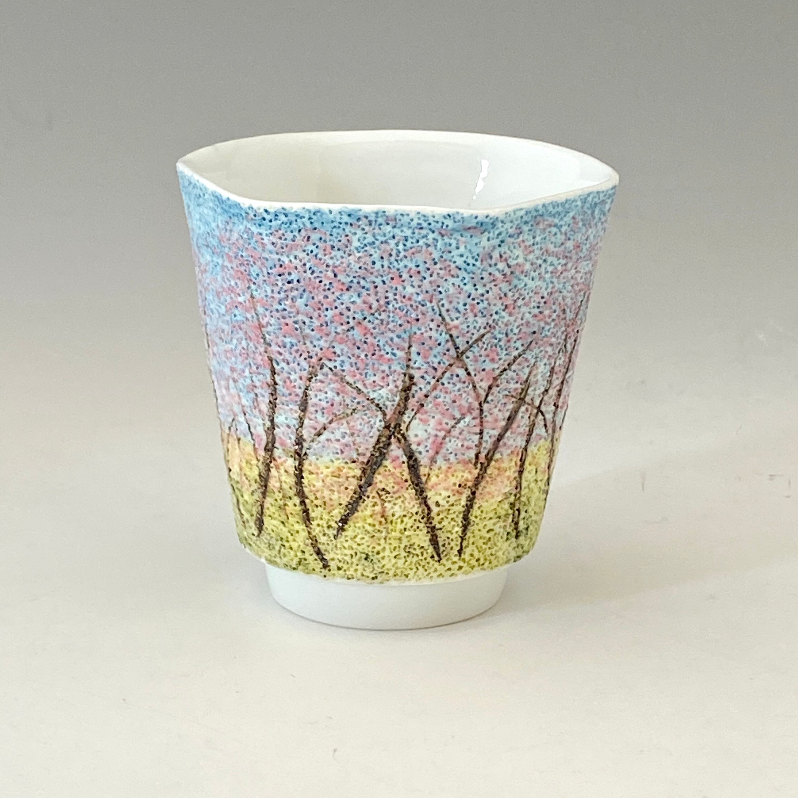 中尾恭純】点刻象嵌ぐい呑1 | 中仙窯