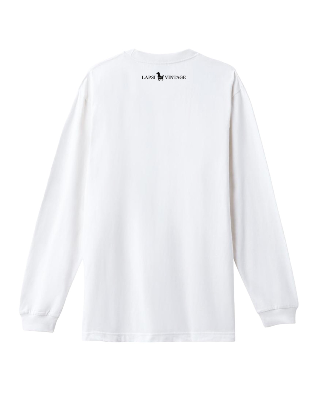 All dog white fur long sleeve Tee