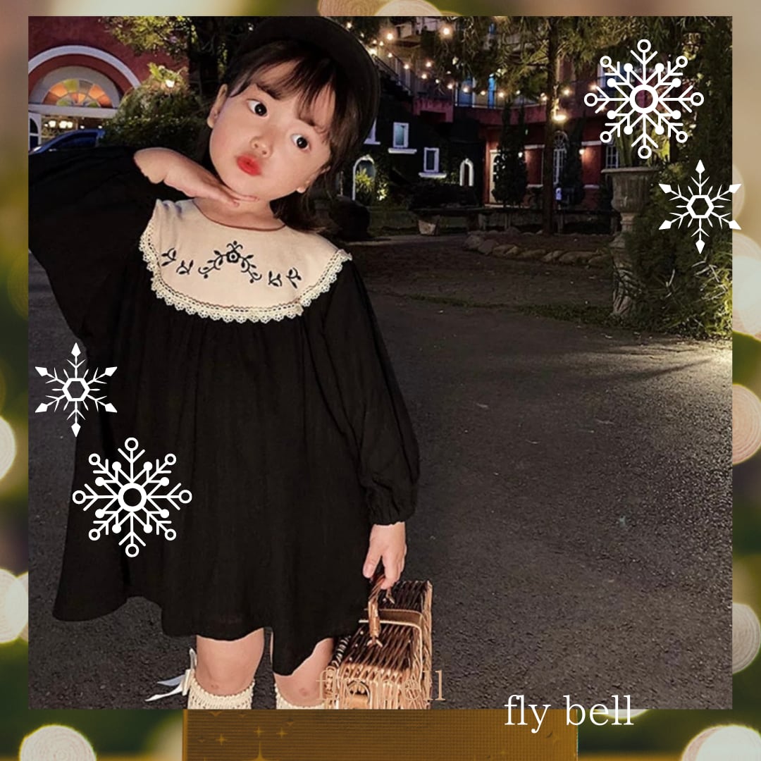 再入荷 レーススモックワンピース》》》》》》》》》》スモック 海外子供服 ワンピース 刺繍 レース 女の子 韓国 ファッション 撮影 フォト 発表会 イベント | 海外子供服 fly bell *Import select shop* powered by BASE