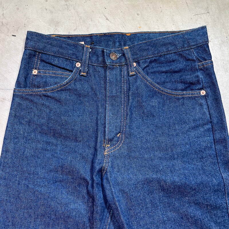 80's Levi's リーバイス 20517-0217 ブーツカットデニム オレンジ 