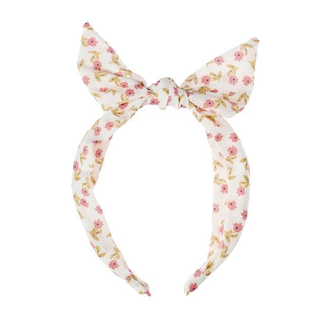 H2465P-Elsie Tie Headband -PINK