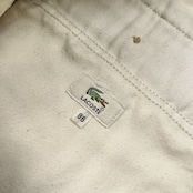 LACOSTE ラコステ ツータック チノパン ボトムス パンツ サイズ 88 /メンズ/ベージュ/ファブリカ/日本製